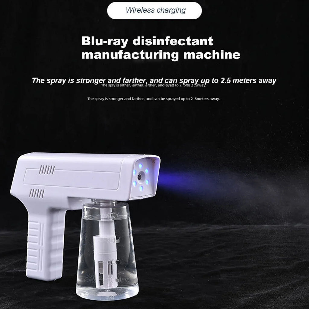 3-in-1 Disinfectant Maker; Electrolysis NaClO Generator; and Blue Light Disinfection Apply Gun