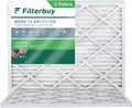 Filterbuy 16x20x1 MERV 13 Pleated HVAC AC Furnace Air Filters (2-Pack)
