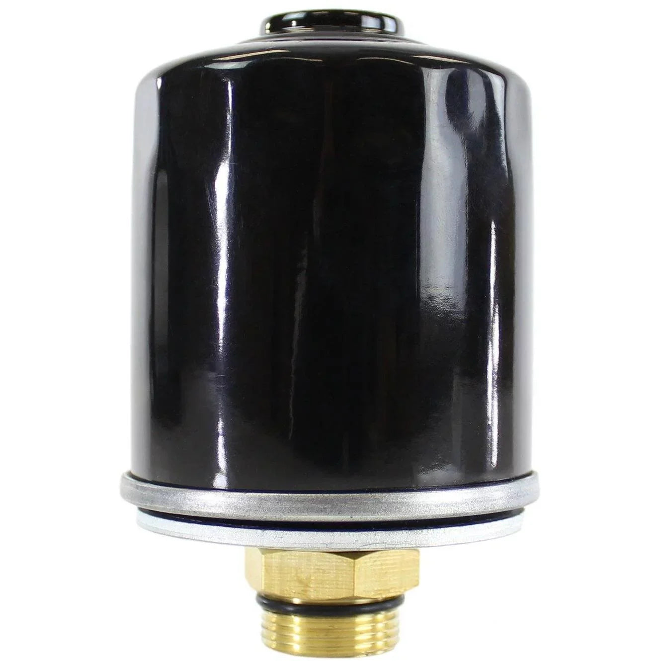 BVV Carbon Exhaust Filter for VE Series and Mastercool 3CFM & 6CFM Vacuum Pumps - M24 Fitting Carbon Filter with Silicone Seal - Premium; Easy-to-Install; Universally Compatible Black Carbon Filter
