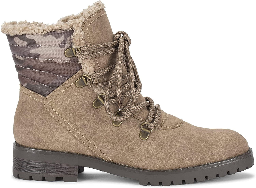 BareTraps Dennison Womens Boots 10 Mushroom Camo
