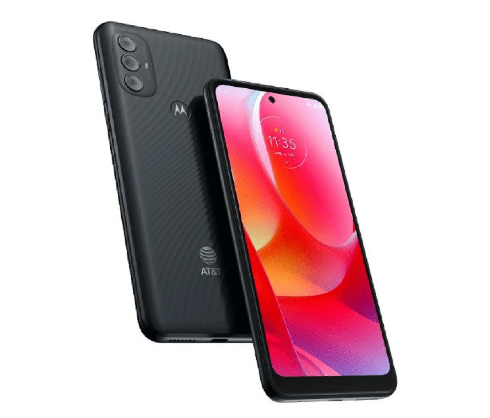 Restored Motorola HDGWN62DE05F 6.5" 2022 Moto G Power 4GB RAM 64GB Storage 2.3 GHz at&t Prepaid Android Smartphone; Black (Refurbished)