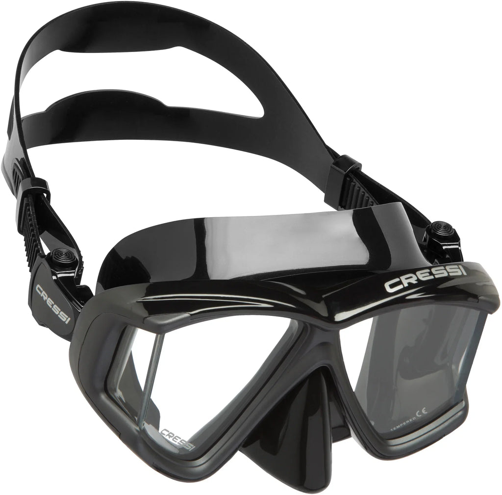 Cressi Liberty Quattro SPE (clear-blue/silver) (Clear/Sapphire/Silver; Liberty Quattro)