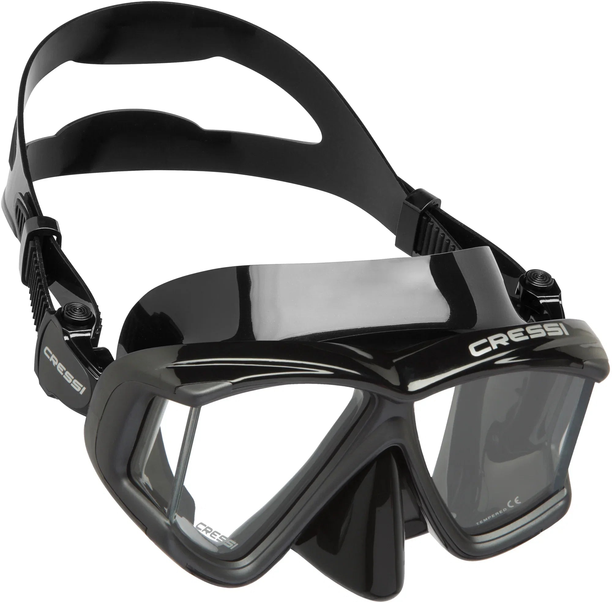 Cressi Liberty Quattro SPE (clear-blue/silver) (Clear/Sapphire/Silver; Liberty Quattro)