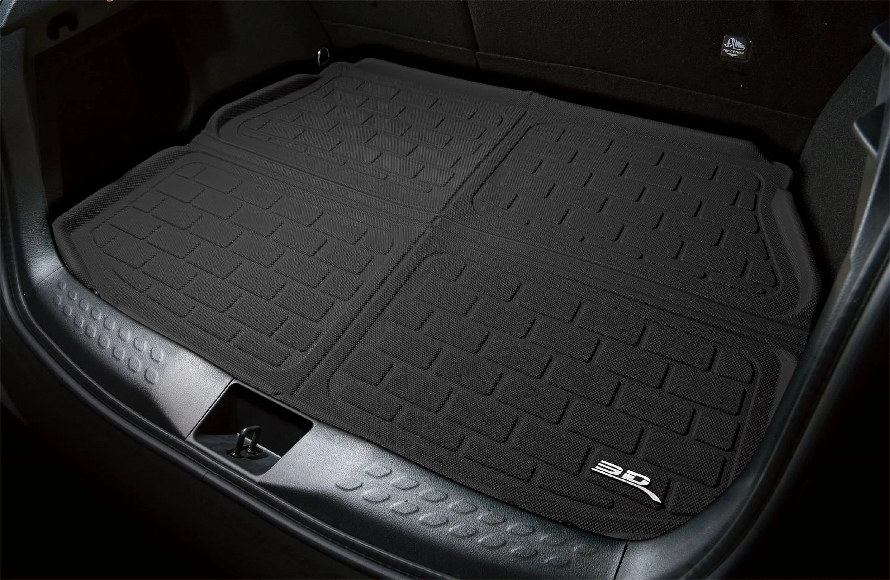 3D MAXpider KAGU Cargo Liner (BLACK) compatible with HONDA HR-V 2016-2022 - Cargo Liner