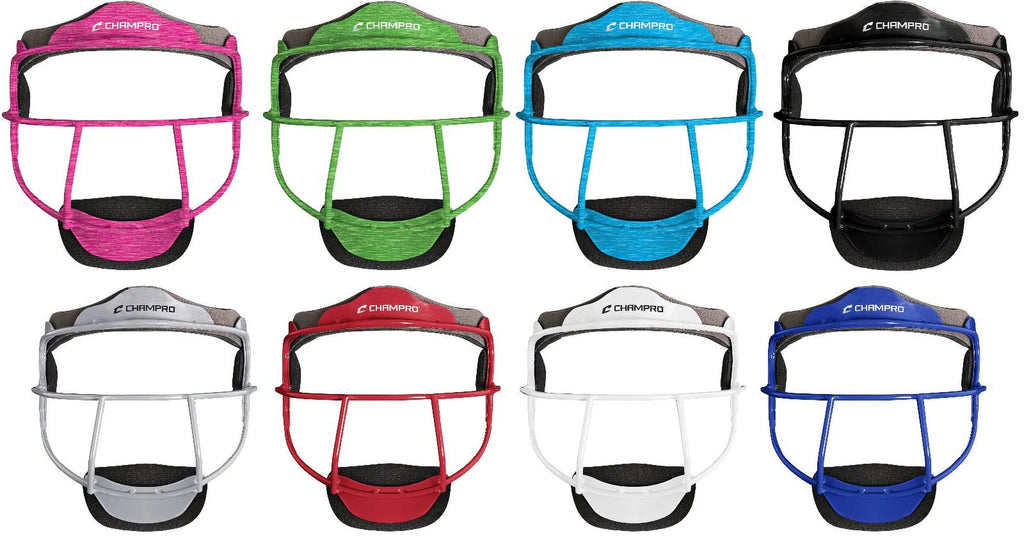 CHAMPRO Softball Defensive Fielder Mask - Wide Vision; YOUTH or ADULT