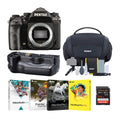 Pentax K-1 Mark II DSLR Camera with D-BG6 Battery Grip; Memory SD Card Bundle