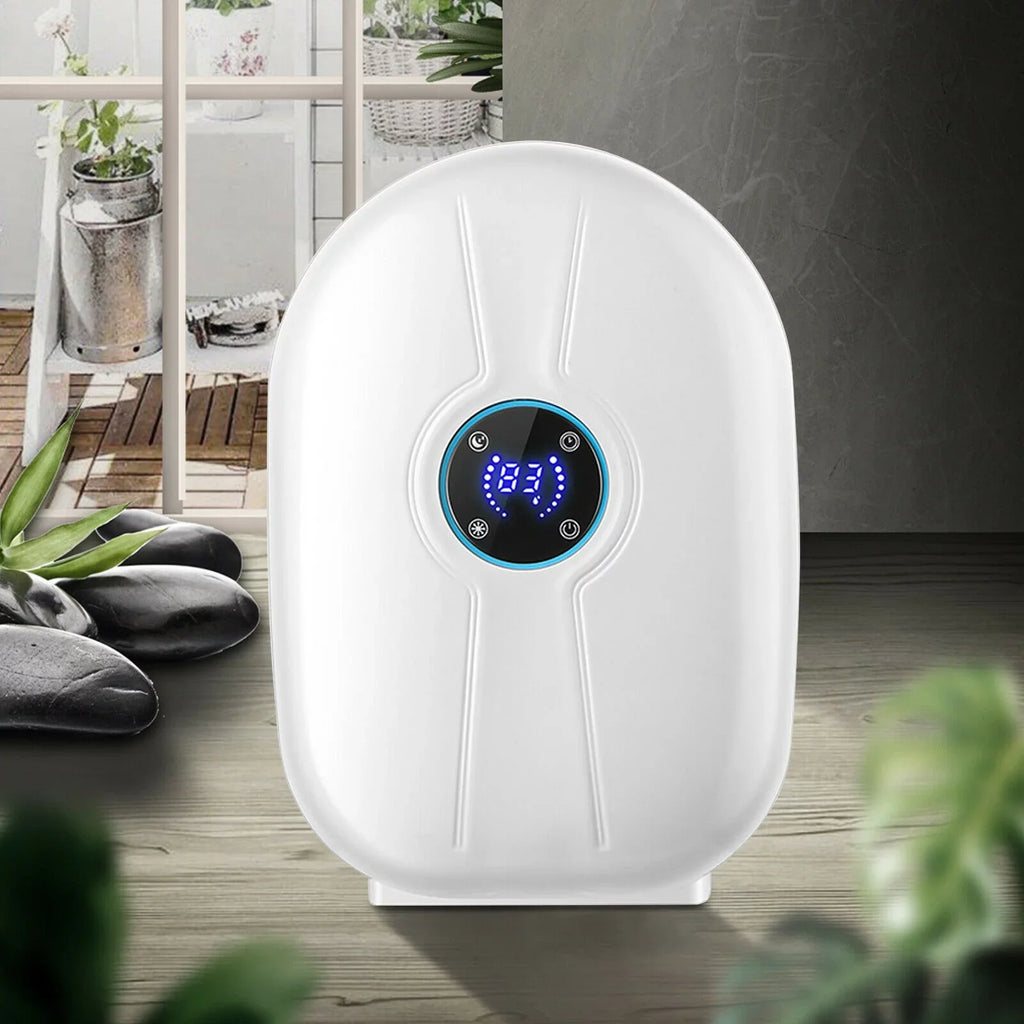 500ml Mini Dehumidifier Digital Home Bedroom Air Dryer Device Remote 22W