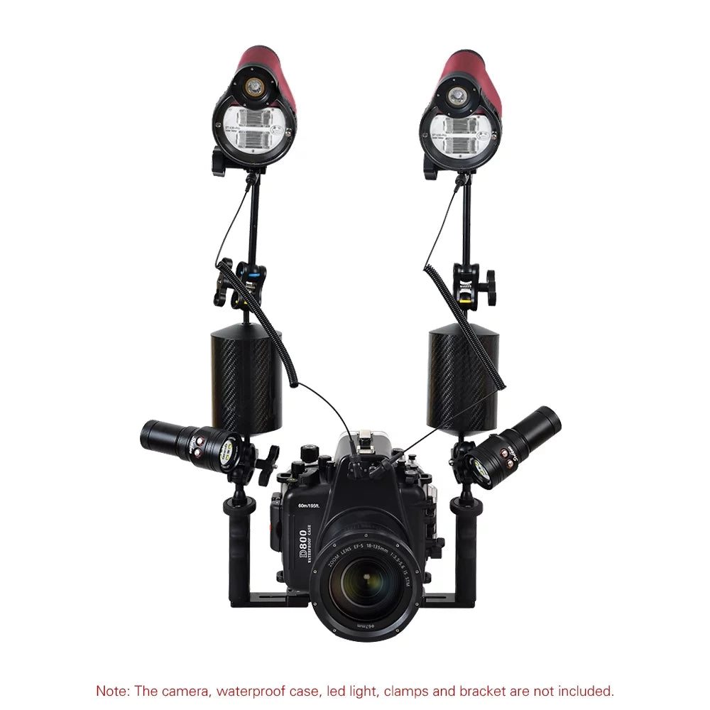 Sea frogs Flash lamp;Optic Cable Case With Optic Cable St-100- Liquidproof Max. Liquidproof Max. 100m/328ft 5600k With Optic 100m/328ft 5600k With Qisuo Dsfen