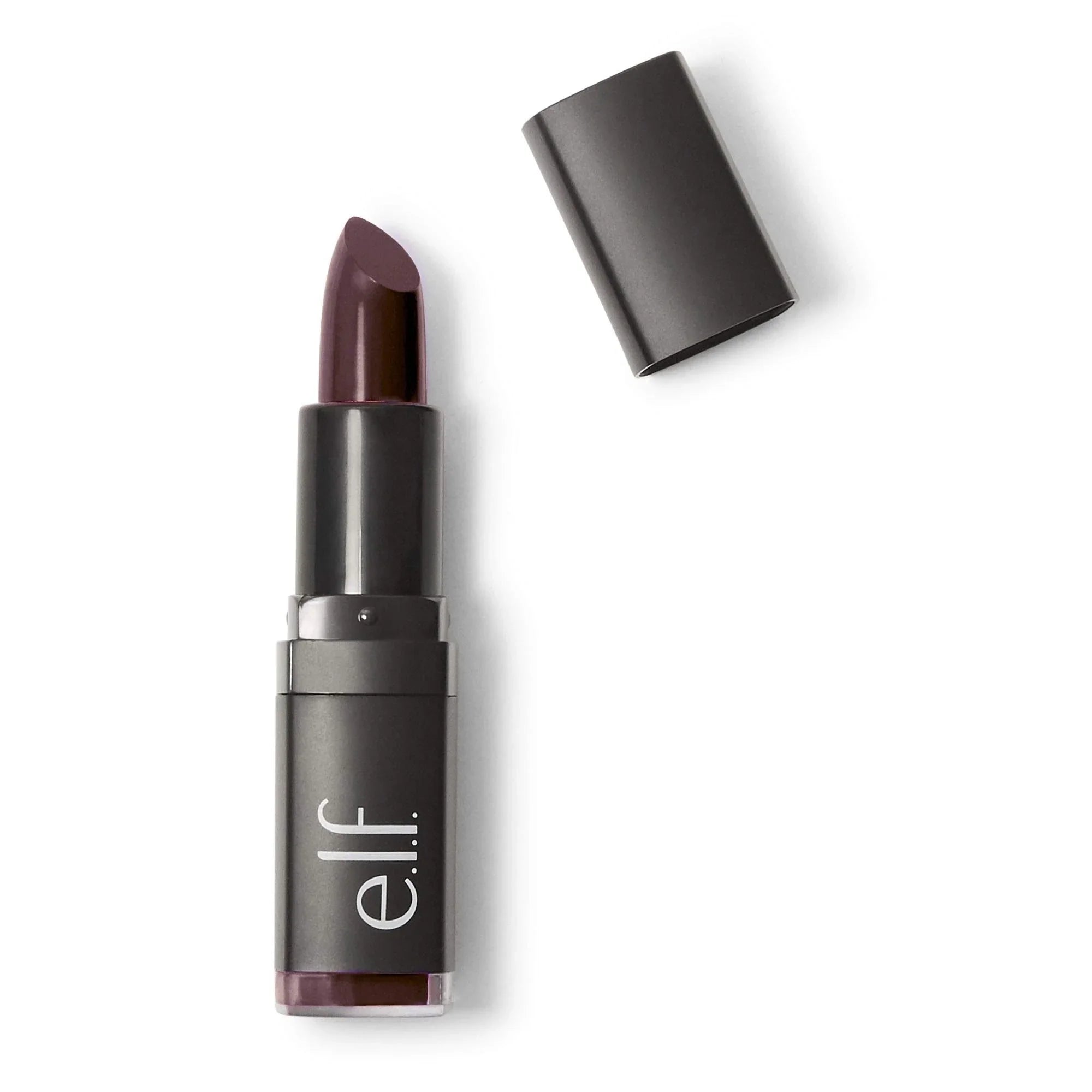 E.L.F. Moisturizing Lipstick; Long Lasting; Rich Hydrating Color; Goes On Smooth; Black Berry Tint