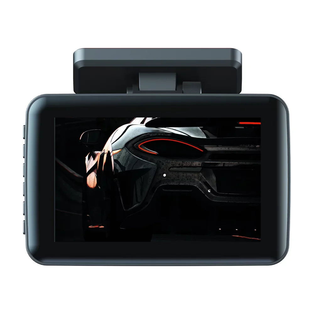 ammoon 3 Cameras Dash Cam; Clear Car Rearview Mirror; Wide Angle Car Camera Recorder; Auto Safety Driving Recorder