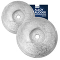 Five Oceans Zinc Alloy Rudder/Trim Tab Disc Anode; 3-1/2 inches (90mm)(Pair) FO4175-M2