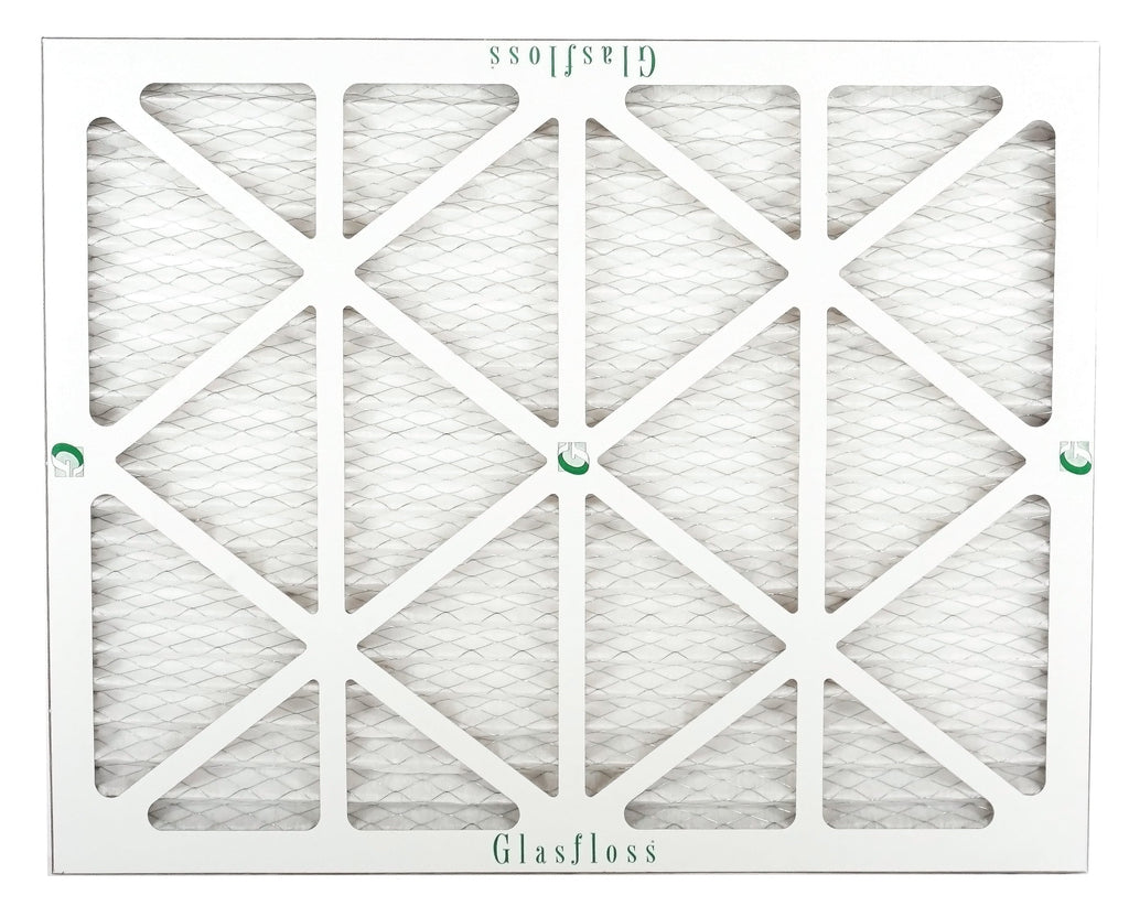 Glasfloss 14x22x1 - MERV 10 -Qty:12 - Furnace Air Filter - Made in USA (Actual Size: 13.5 x 21.5x7/8 inch)