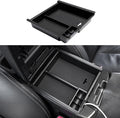 JDMCAR Center Console Tray Organizer Compatible with Toyota Tacoma Accessories 2016-2022 2023; Armrest Insert Container ABS Material Secondary Storage Box