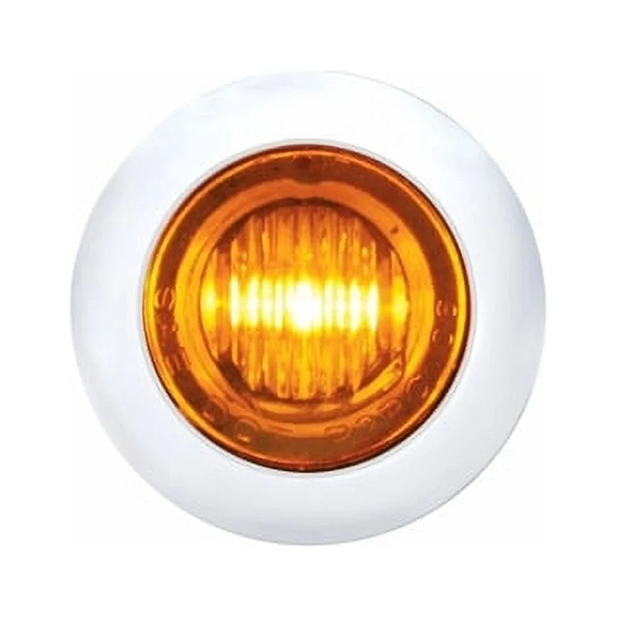 United Pacific 34465 Air Cleaner Light Bar Front; Stainless Steel; With