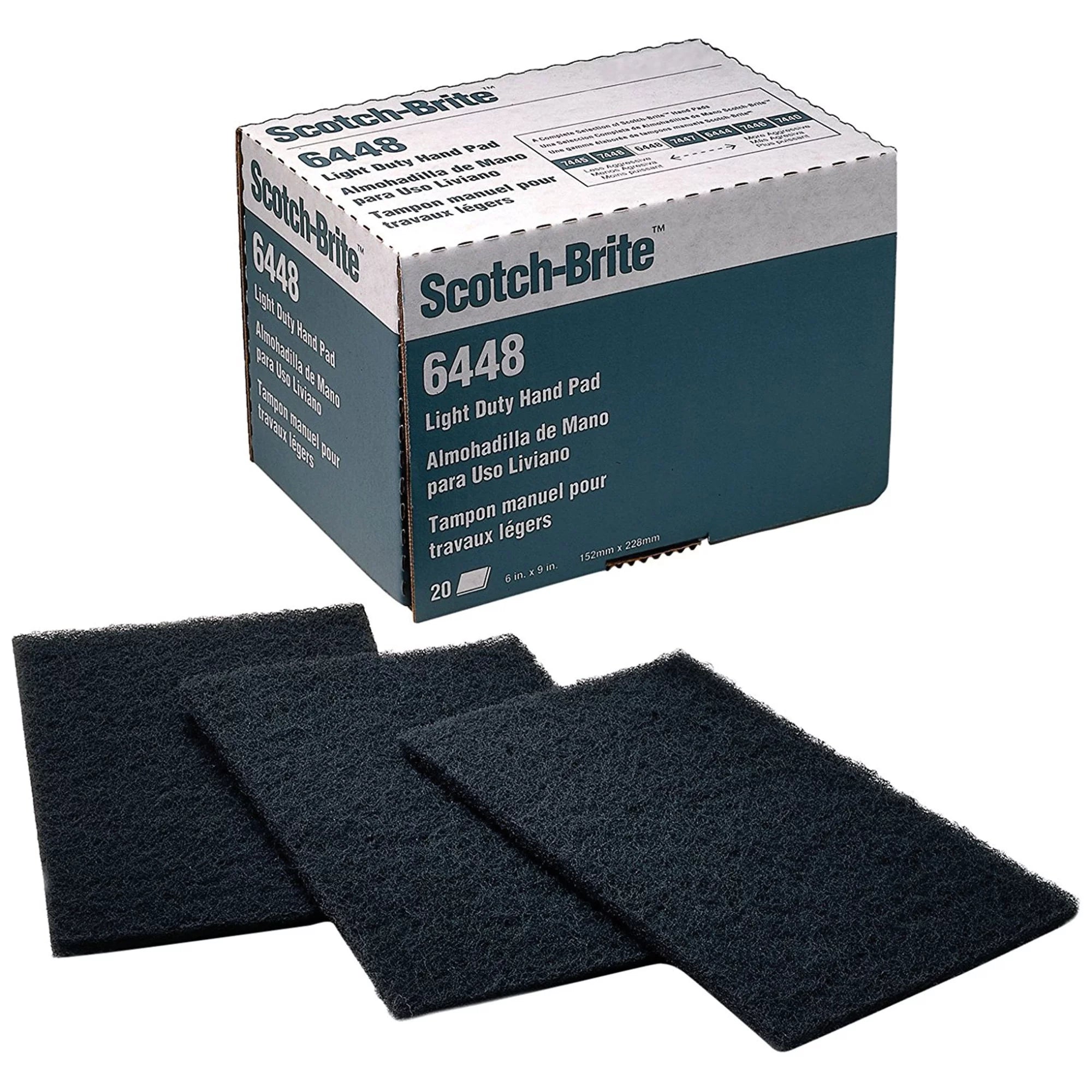 Scotch-Brite Sanding Hand Pad; 6 in W; 9 in L; PK60 7000121092