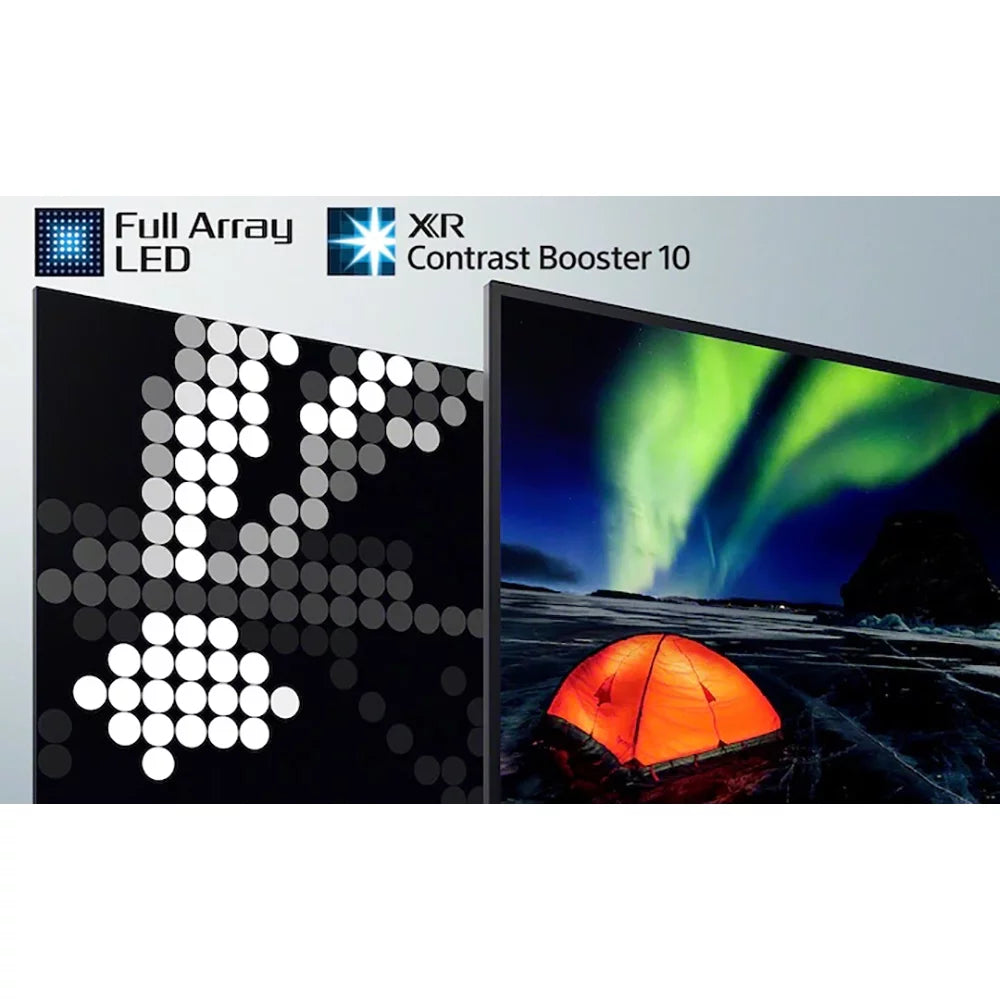 Sony XR85X95J 85" X95J 4K Ultra HD Full Array LED Smart TV (2021 Model) with Deco Gear Soundbar and Subwoofer Bundle Plus Complete Mounting and Streaming Kit for X80J Series (KD75X80J)