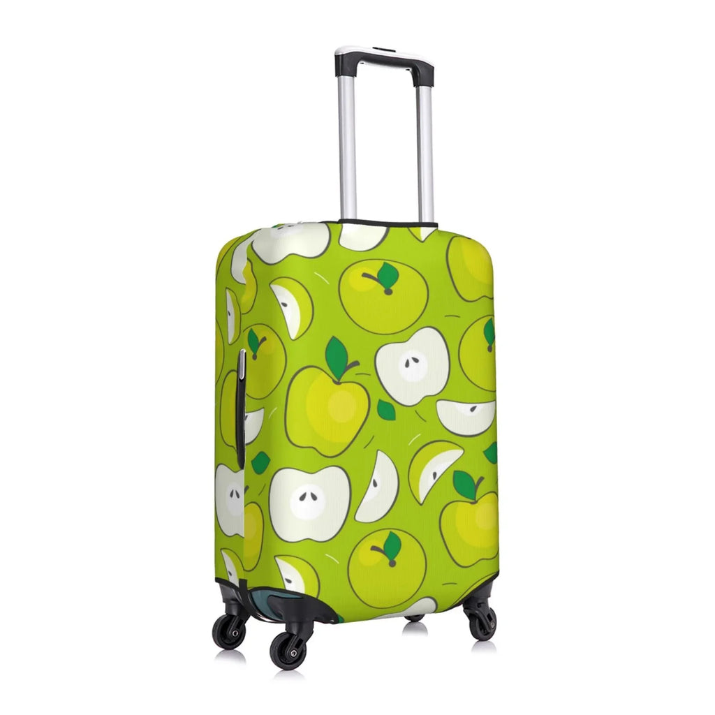 Junzan Green Apple Print Washable Luggage Cover - Fashion Suitcase Protector Fits 18-32 cm Luggage