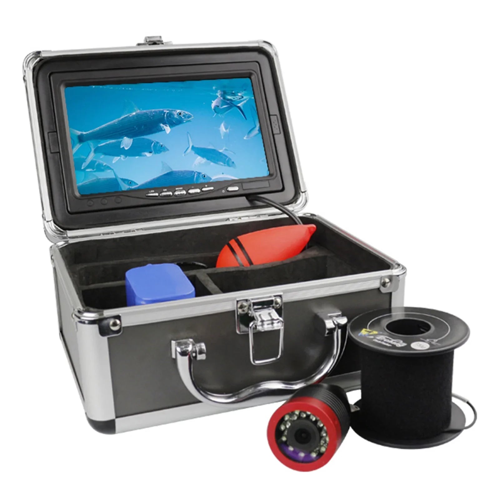 Erchang Underwater Fishing Camera Portable Fish Finder with 7 foot for Boat Kayak Lake Sea Fishing - Reliable Fish Tracking; Real-time ; -have for Fishing Excursions
