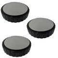 3 Weber Grill Wheels 4082850 99252 42720 8 cm Wheel and Hub Cap