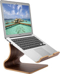 SAMDI Laptop Holder，Wood MacBook Stand，Sturdy and Stable，No Need to Install a Universal Notebook Cooling