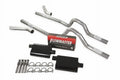 Dual Exhaust Kit 2.5" Flowmaster 40 Series Corner Exit Fits 67-72 Ford F-Series