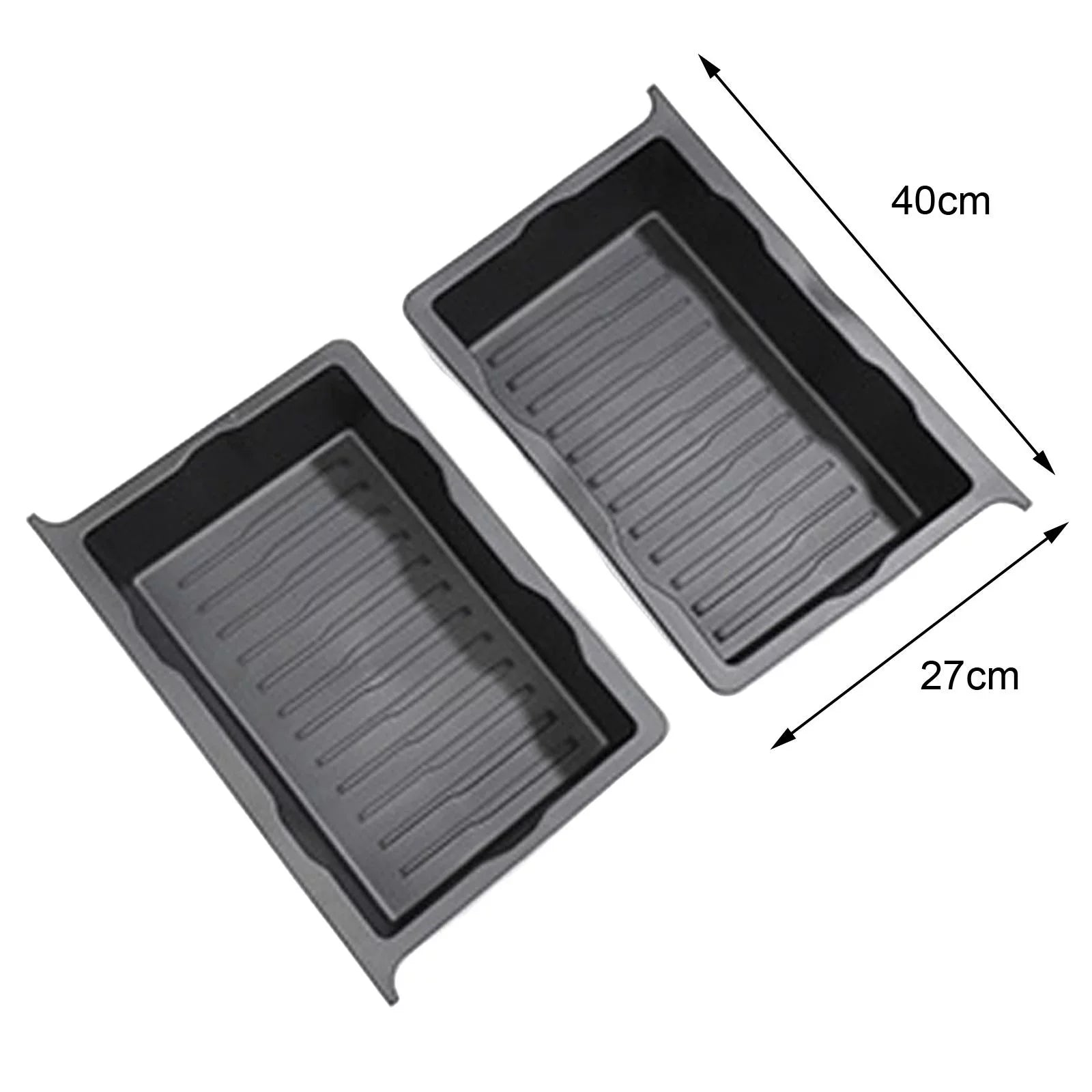 under Seat Storage Box Hidden Tray Durable Underseat Organizer Tray for Model Y