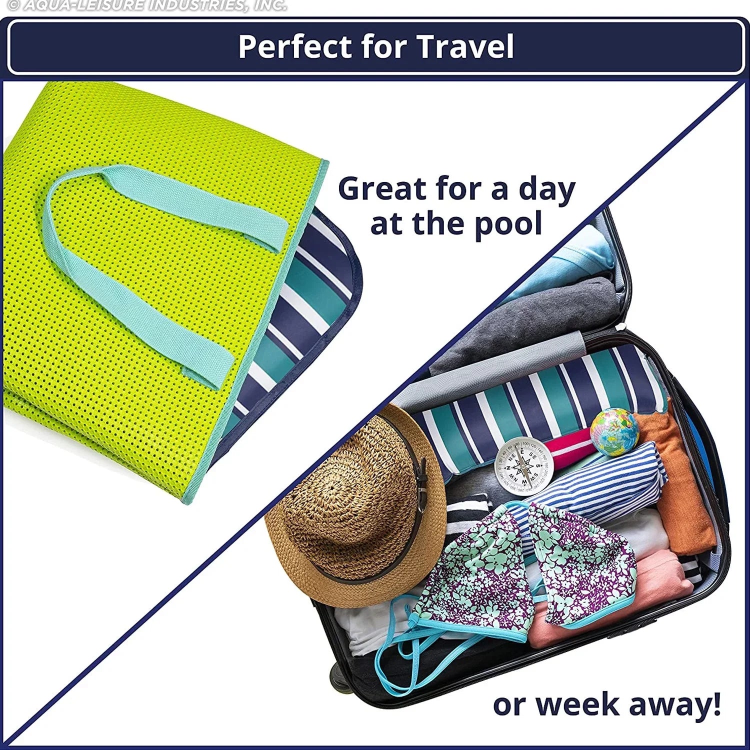 Aqua Deluxe Monterey XL Hammock 4 in 1 Multi Purpose Float; Teal (2 Pack)