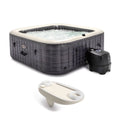 Intex PureSpa Plus Greystone Inflatable Hot Tub; 94 x 28"; with Phone Tray