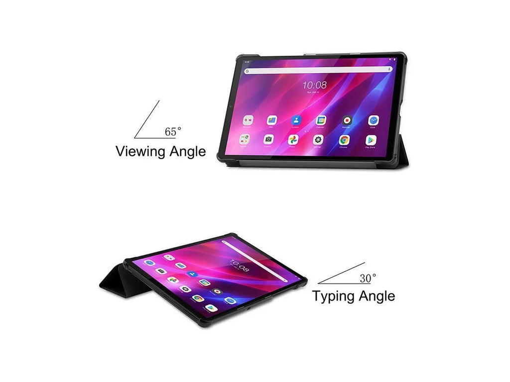 Case For Lenovo Tab K10 Case 10.3 inch 2021 Model TB-X6C6F / TB-X6C6X / TB-X6C6NBF Slim Lightweight Smart Cover Stand Hard Shell