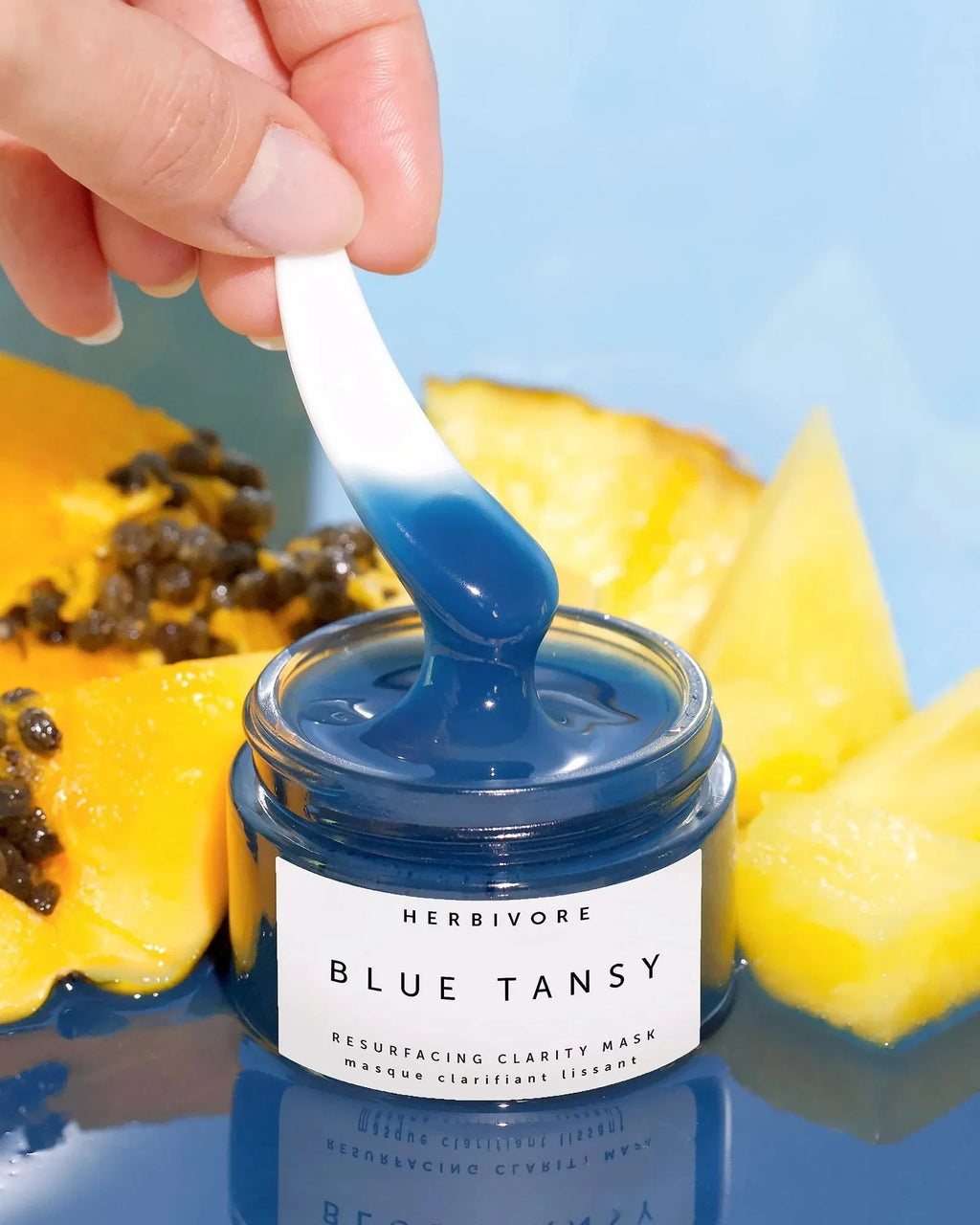 Herbivore - Natural Blue Tansy Invisible Pores Resurfacing Clarity Mask | Truly Natural; Non-Toxic; Clean Beauty