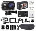 Action Camera HD 1080P Sports Camera Under 30M Fluidproof; TF Card; Battery; Carry Case Included