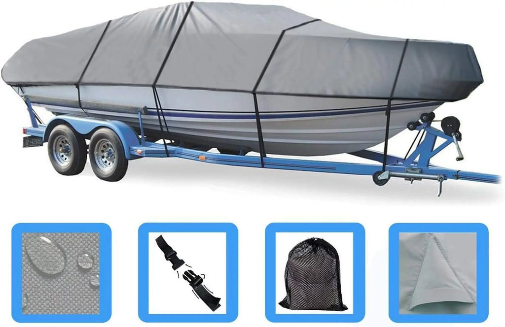Boat Cover Compatible For SEA DOO Challenger 180 2005 2006 2007 2008 2009 2010 Heavy-Duty