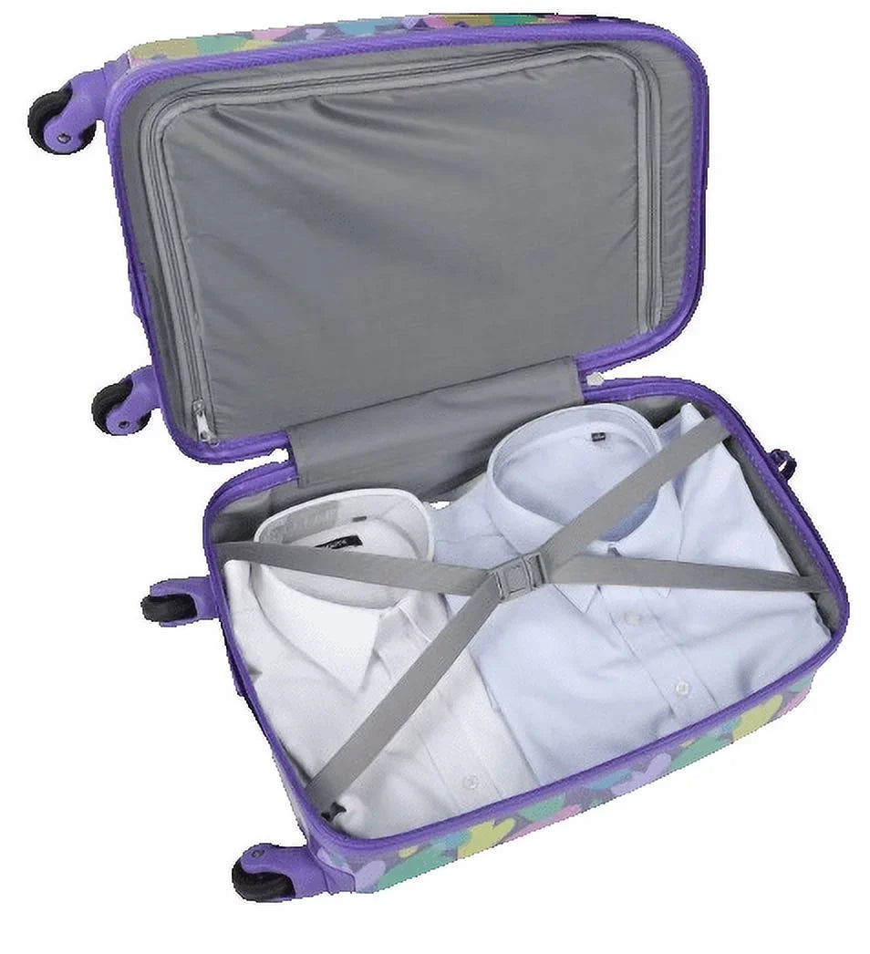 CRCKT 3 PC SPREAD LOVE SOFTSIDE WITH PACKING CUBE AND LUGGAGE TAG
