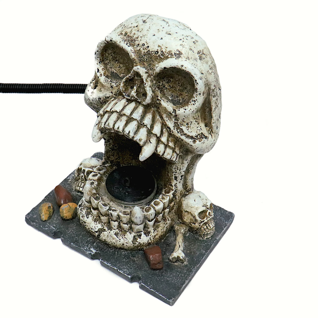 Custom Pro Skull Statuary Fountain Spitter Decorative Outdoor Feature