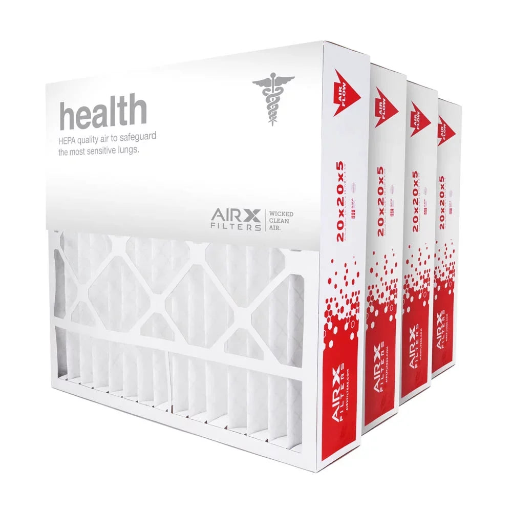 20x20x5 AIRx HEALTH Honeywell FC100A1011 Replacement Air Filter - MERV 13; 4-Pack