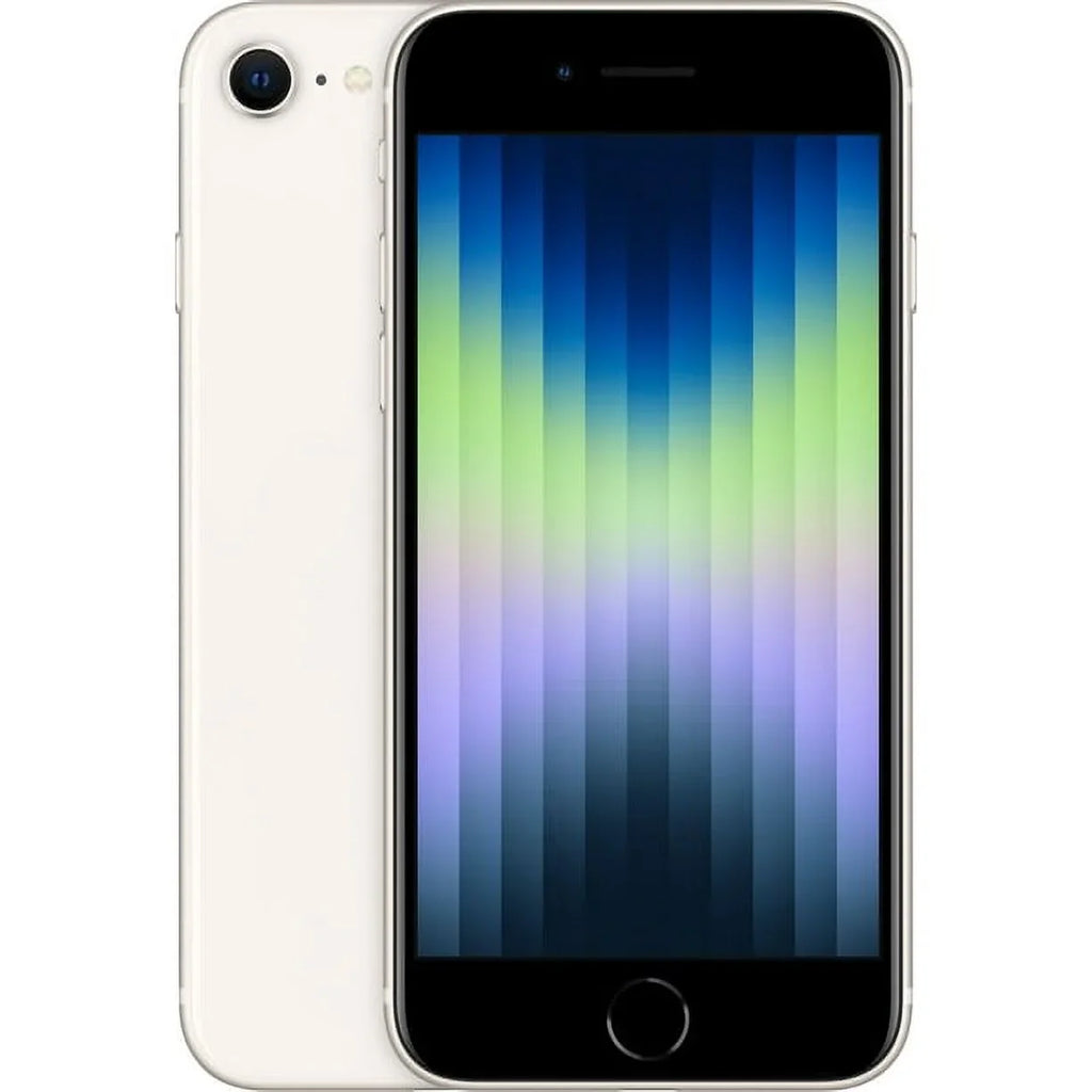 Restored Apple iPhone SE 3 64GB Starlight LTE Cellular AT&T MMX63LL/A AT&T (Refurbished)