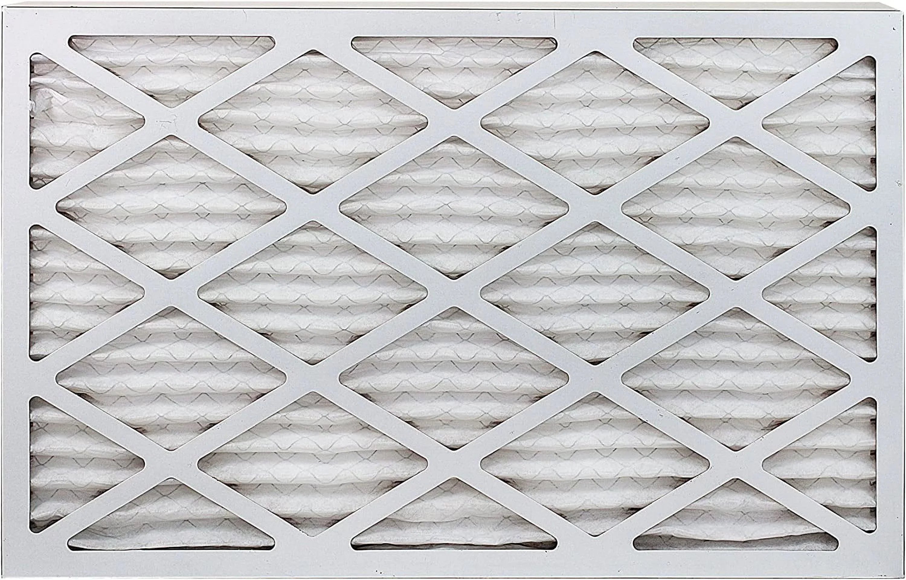 Filterbuy 12x36x1 MERV 8 Pleated HVAC AC Furnace Air Filters (4-Pack)