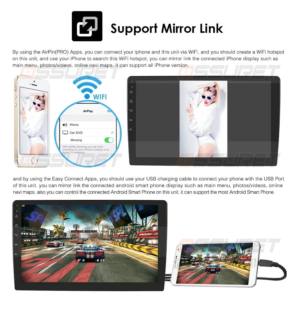 For Ford Focus 2012 2013 2014 2015 2016 2017 Android 12.0 Wifi 2+32GB Car Stereo Radio Head Unit GPS Navigation RDS Carplay Player