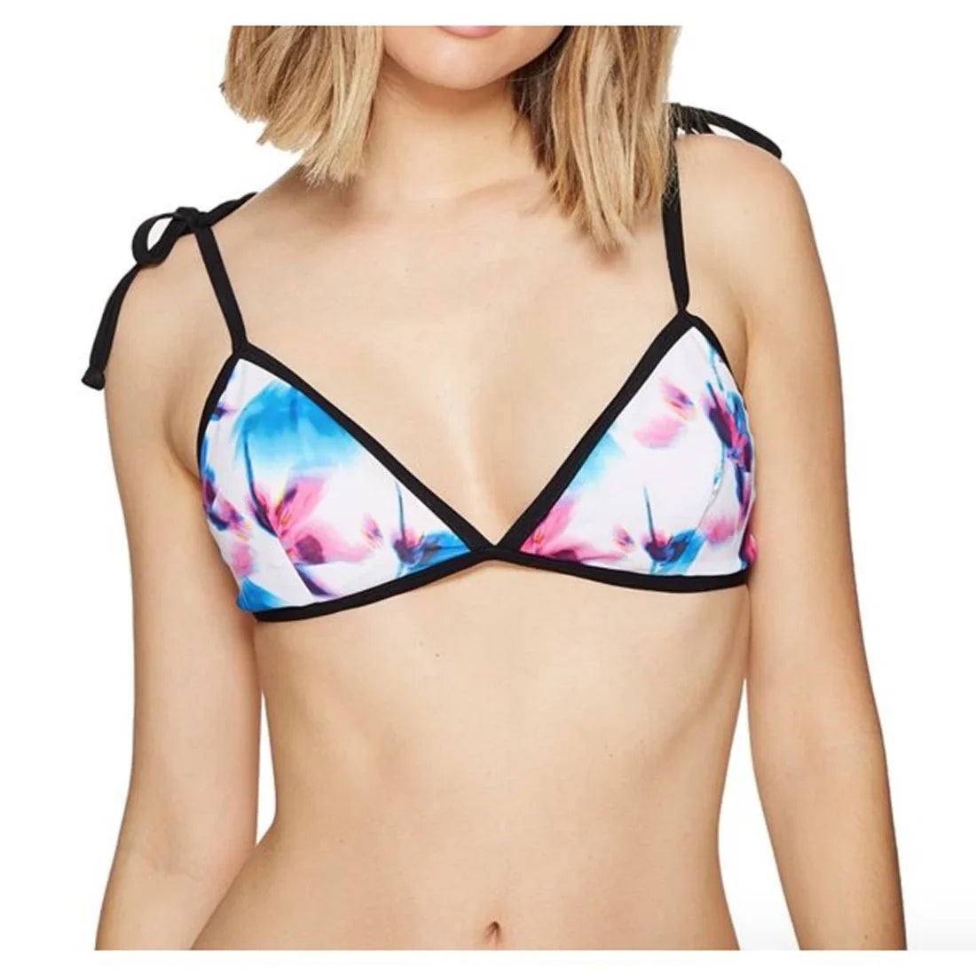 Nicole Miller Women's Plage Bikini Top; Multi; Medium