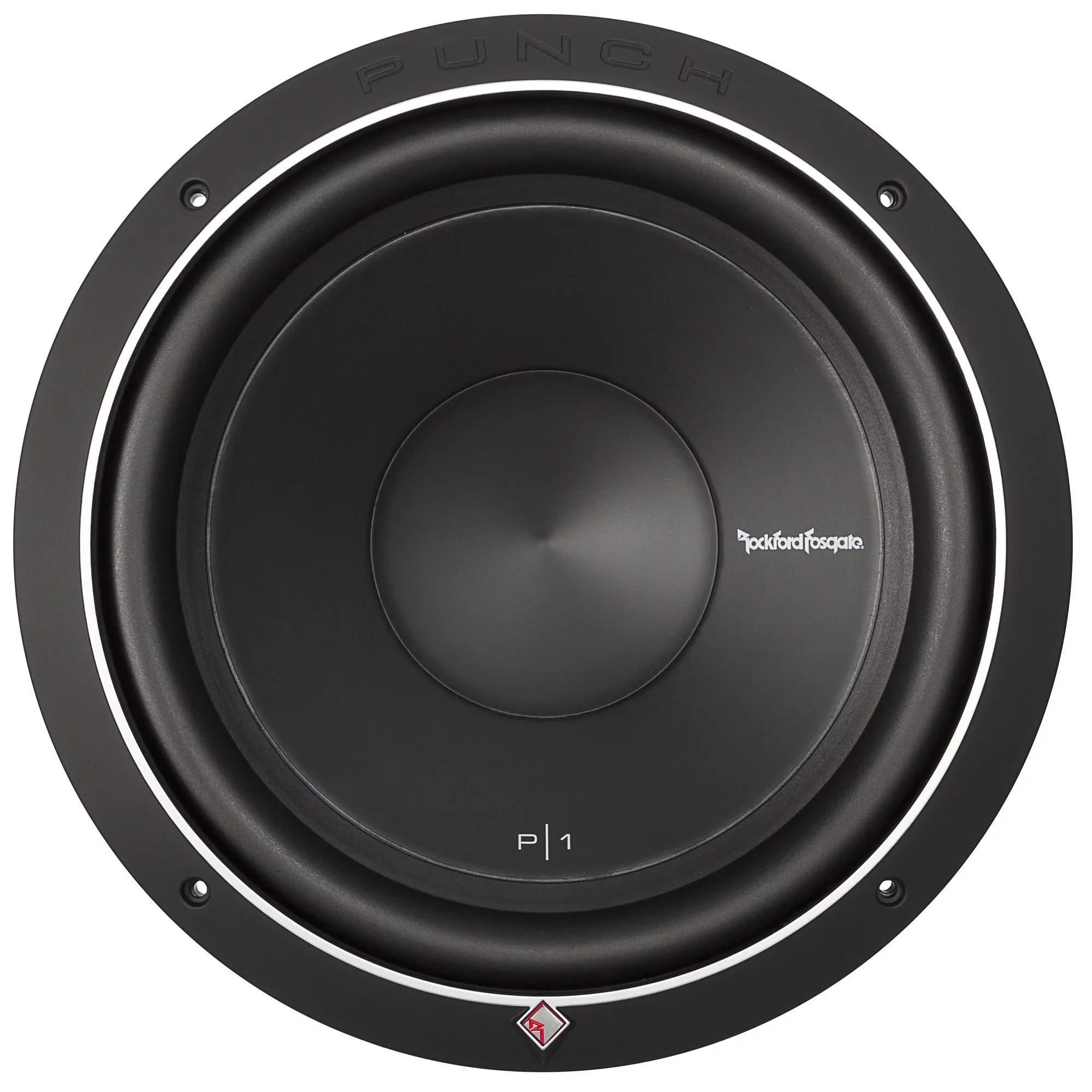 Rockford Fosgate - Two P1S4-12 12" Subwoofers - SVC (4-Ohm); 250 Watts Rms; 500 Watts Peak