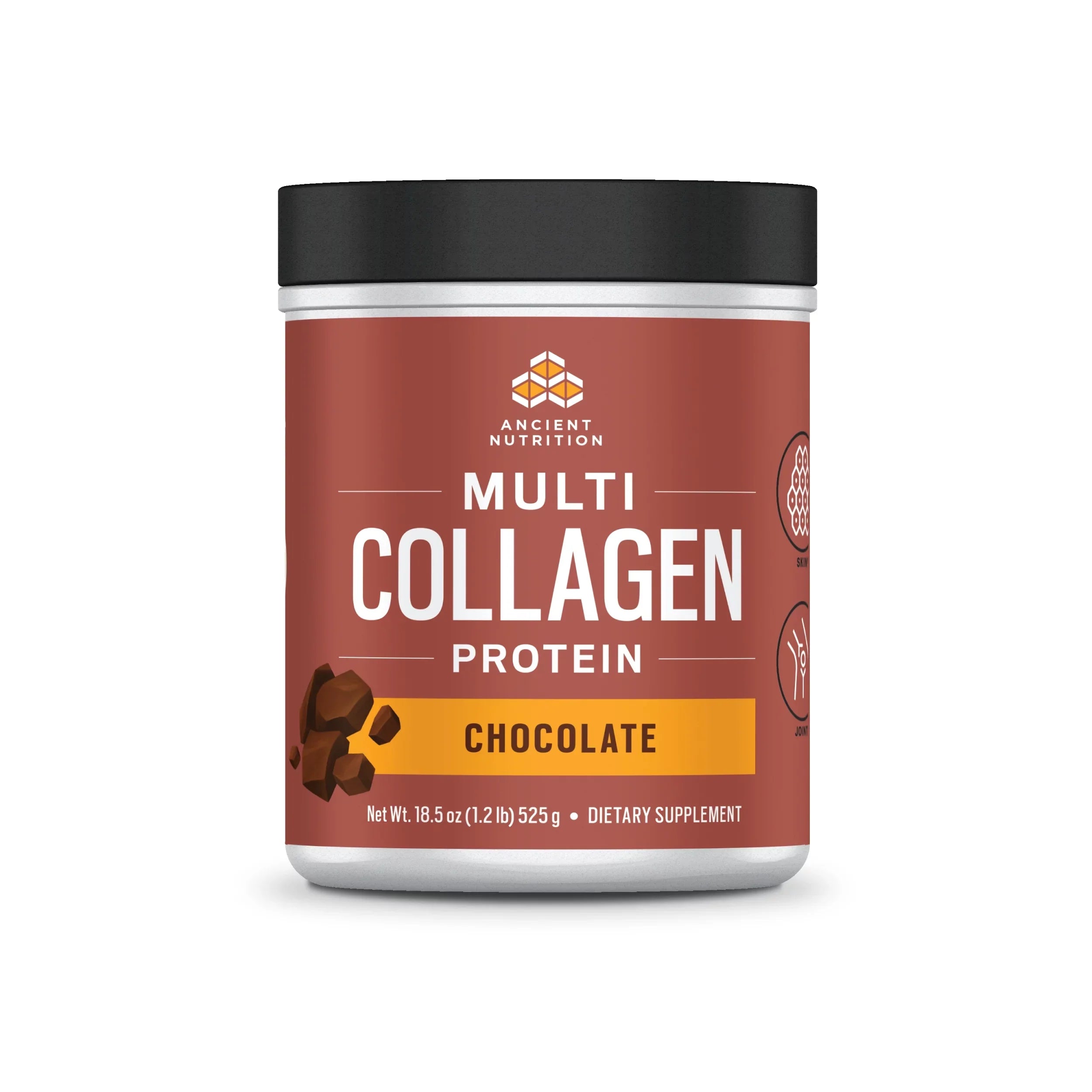 Ancient Nutrition; Multi Collagen Protein; Chocolate; 40 servings