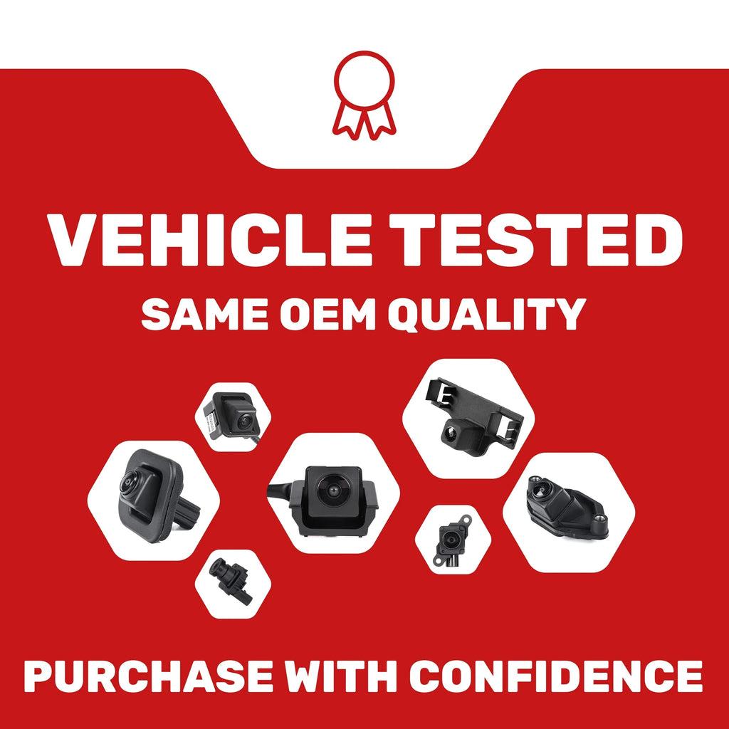 Master Tailgaters Replacement Dodge Durango / Jeep Grand Cherokee Backup Camera (2011-2013) OE Part # 56054059AC; 56054059AD; 56054059AE; 56054059AF