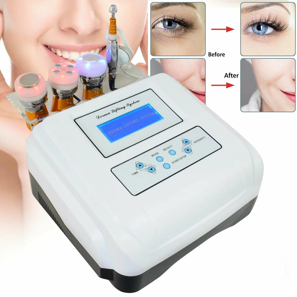 Anqidi Cryo Electroporation No Needle Mesotherapy 40K RF Cryo Cool System Fat Body Sculpting Slimming Mesotherapy System Spa