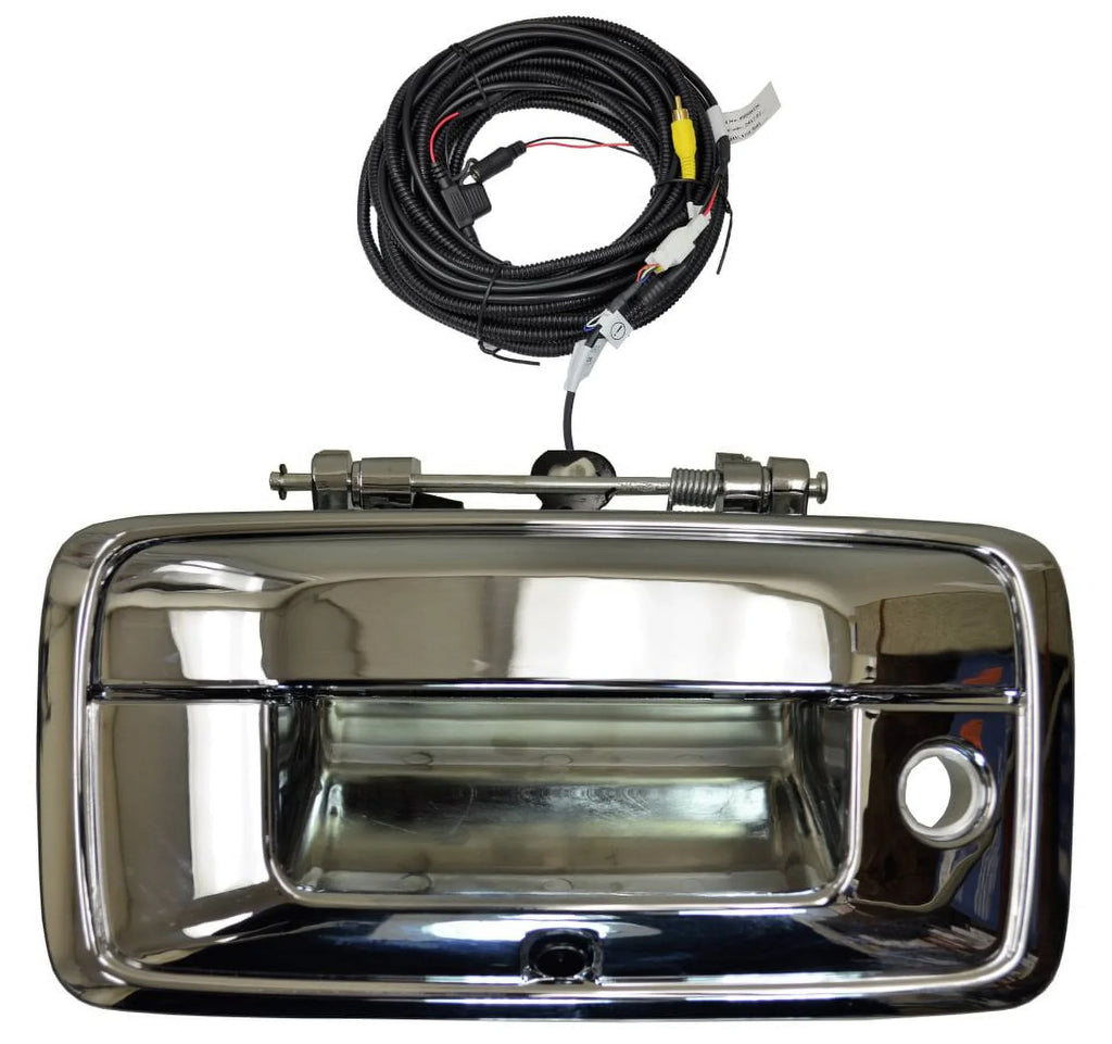 PT Auto Warehouse GM-3550M-TGCX - Tailgate Handle; Chrome Finish - with Camera Fits select: 2016-2018 CHEVROLET SILVERADO; 2016-2018 GMC SIERRA