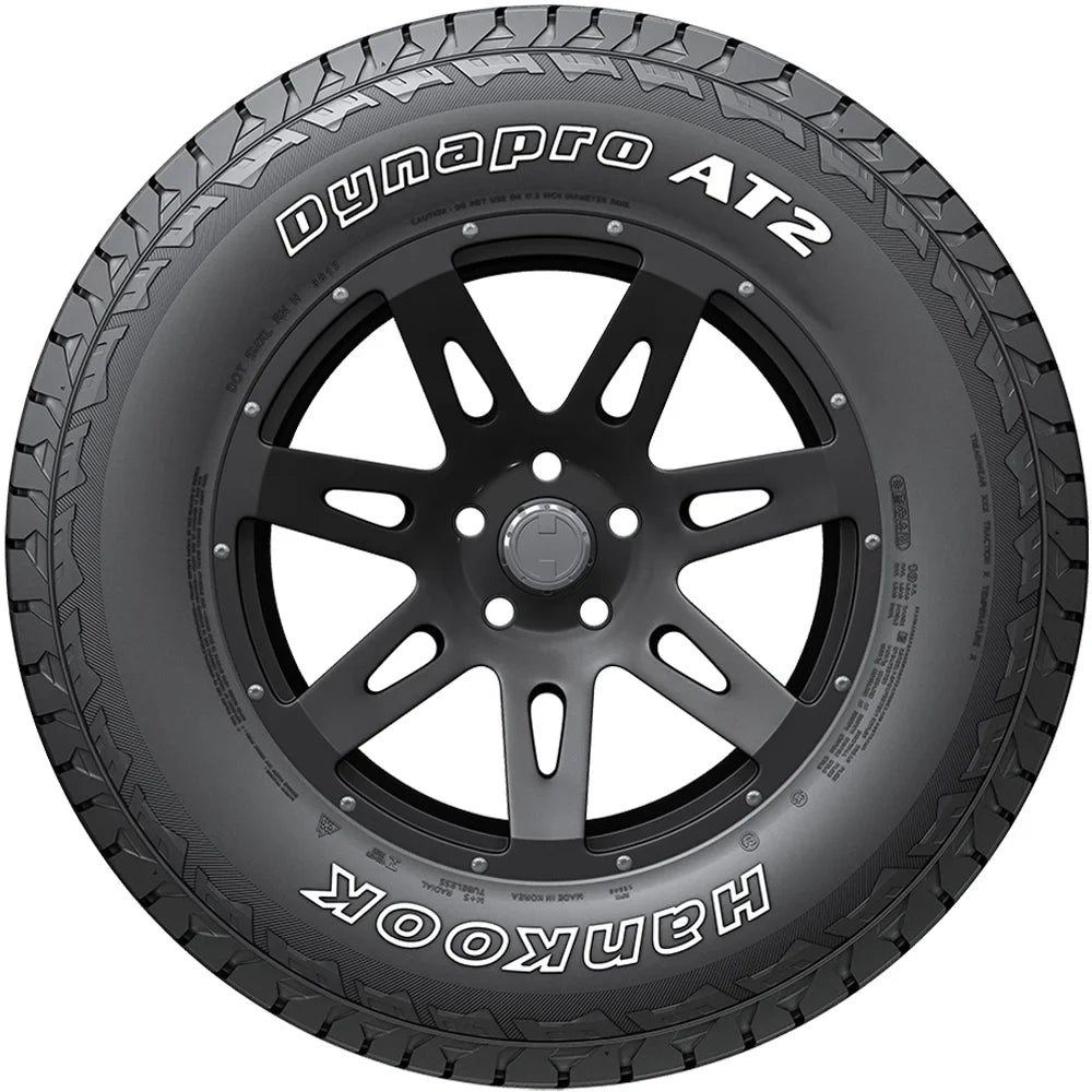Set of 4 (FOUR) Hankook Dynapro AT2 LT 275/70R17 Load E 10 Ply A/T All Terrain Tires Fits: 2004 Dodge Ram 1500 ST; 2005 Dodge Ram 1500 Laramie