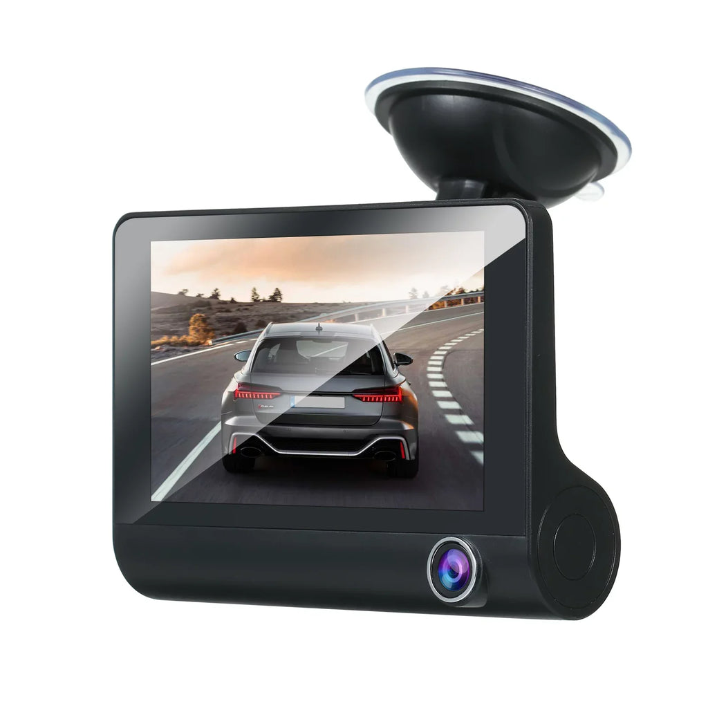 Gecheer 1080P Full HD Dash Cam with 4 cm IPS Screen Front and Rear Dual Dash Camera Driving Recorder Wide Angle