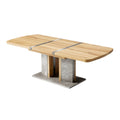 Eettafel van Hout en Beton met Moderne Ontwerp