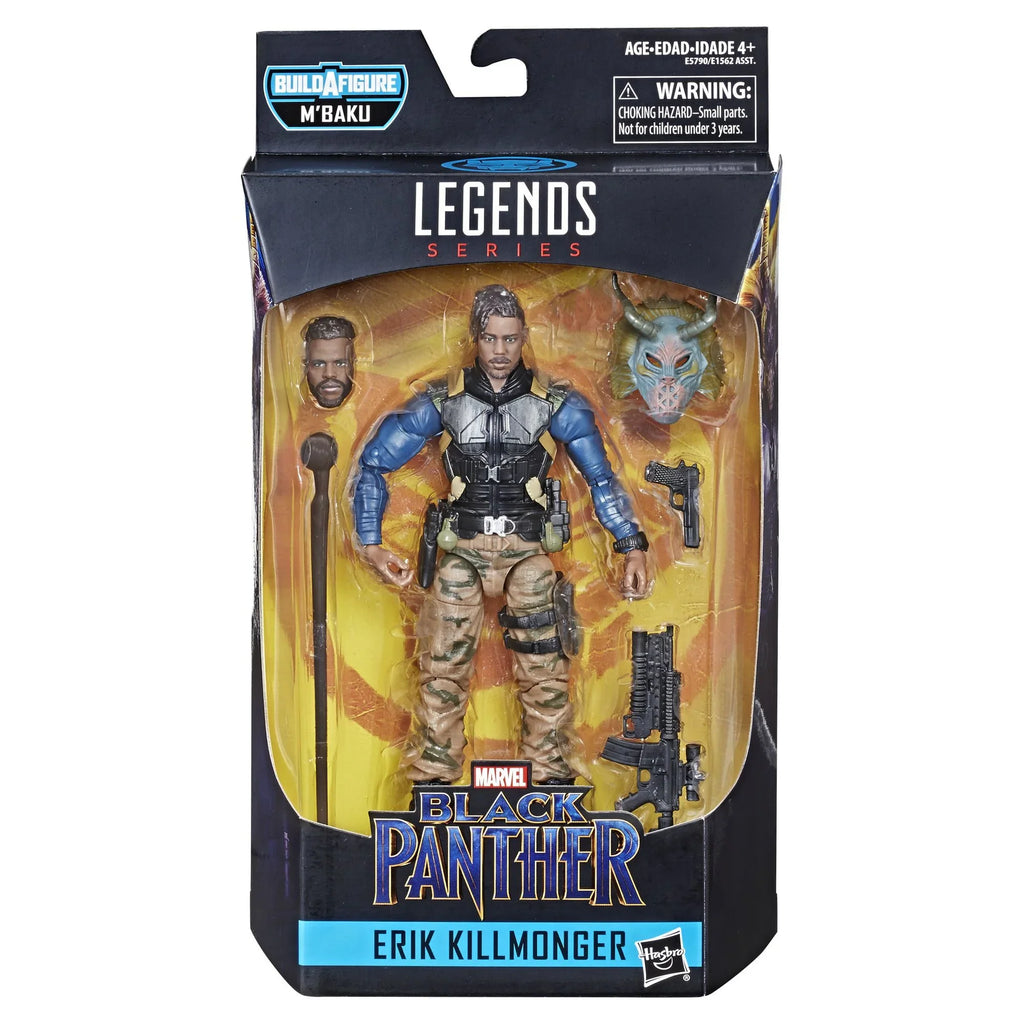Marvel Legends Series Black Panther 6-inch Erik Killmonger Figure