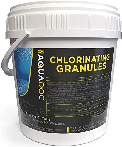 Pool Shock - Super Fast Acting Pool Chlorine Shock Treatment for Shocking Inground Pools and Above Ground Pools - This Shock Pool Treatment is a great Swimming Pool Shock for Saltwater Pools - AquaDoc