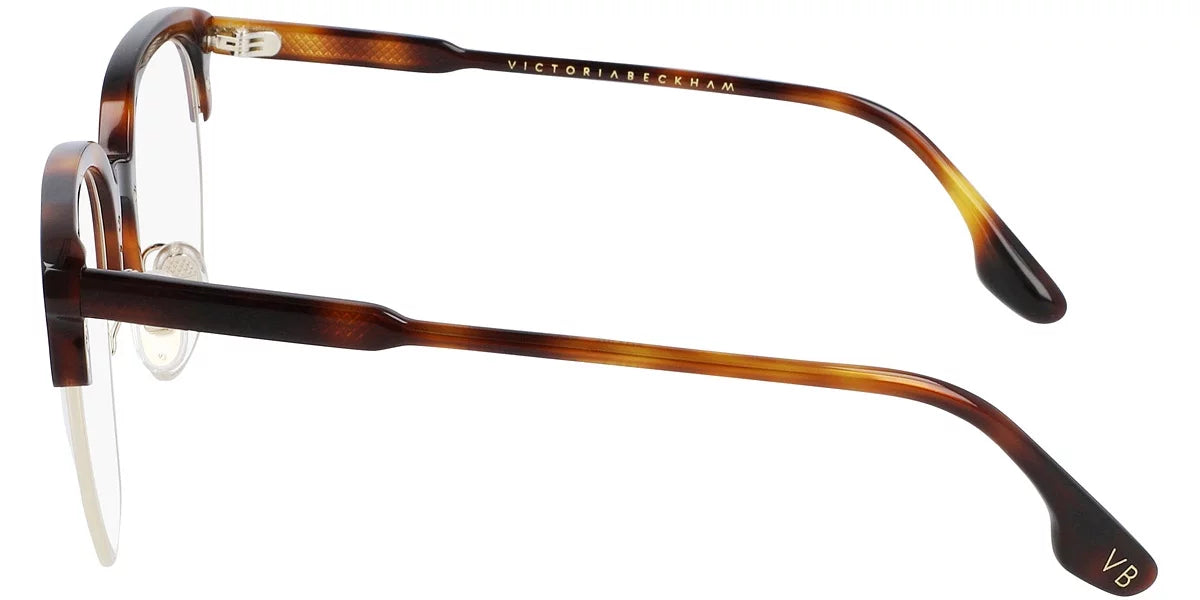 Victoria Beckham VB2107 Full Rim Round Tortoise Eyeglasses
